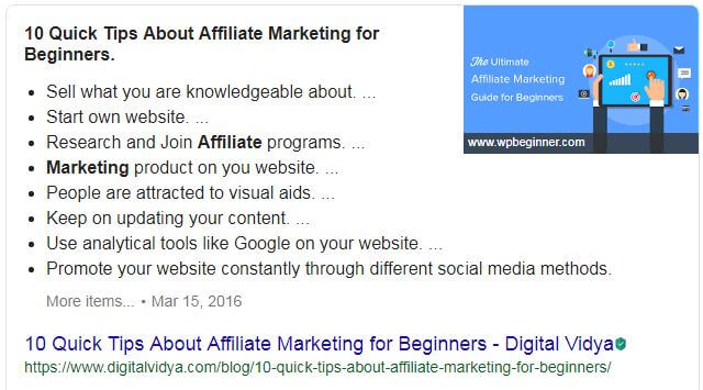 affiliate marketing