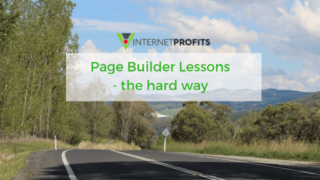 page builder lessons