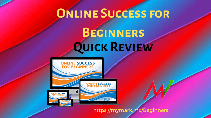 online success for beginners