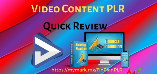 Video Content PLR Financial Planning