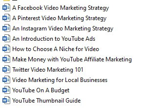 video content plr video marketing