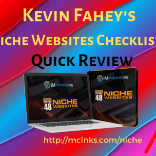 niche websites checklist review