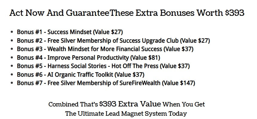 ulms bonuses